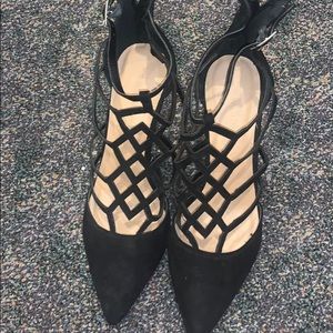 Black heels
